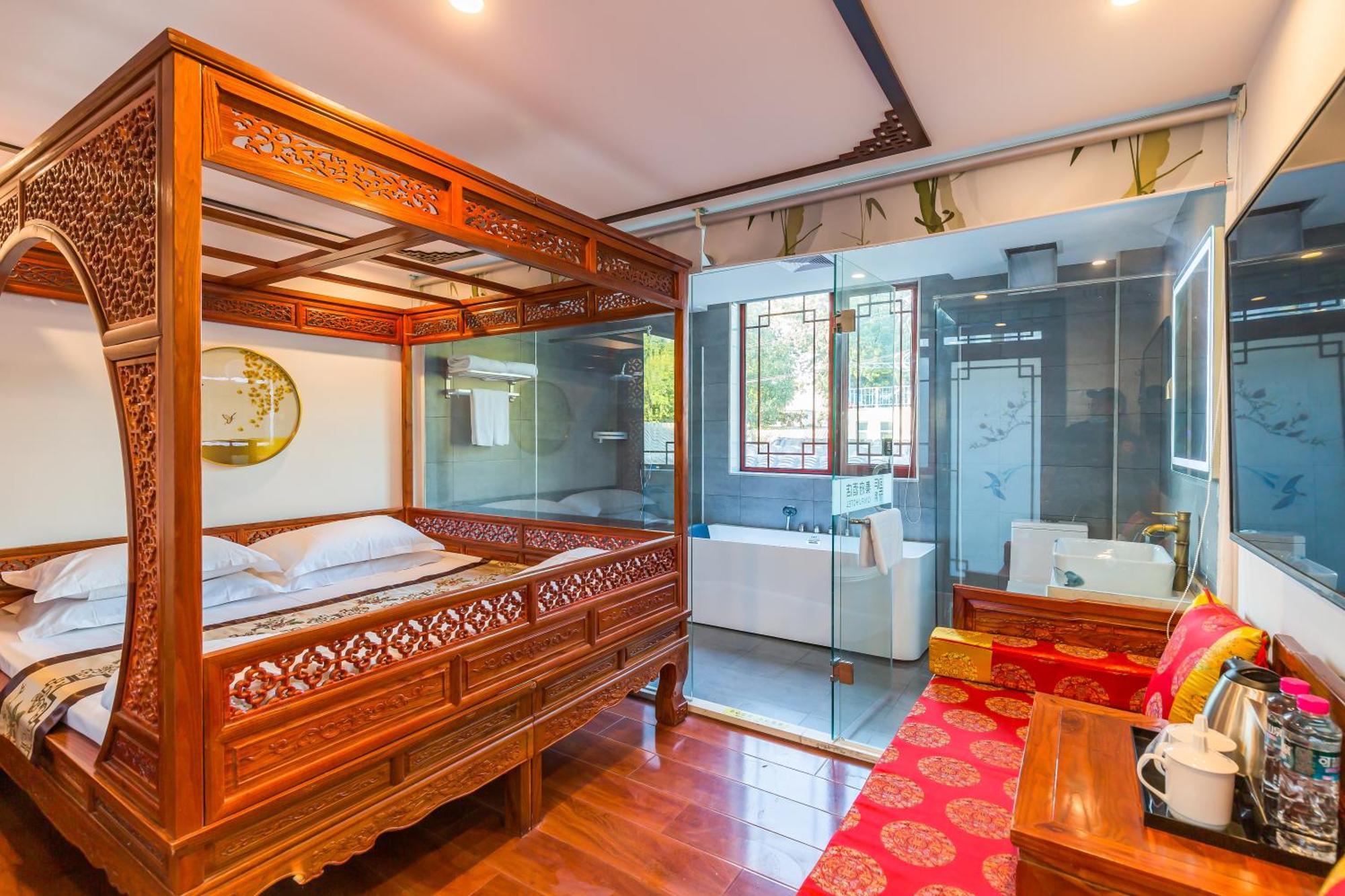 Qinfu Hotel Beijing Nanluogu Lane Houhai Bagian luar foto