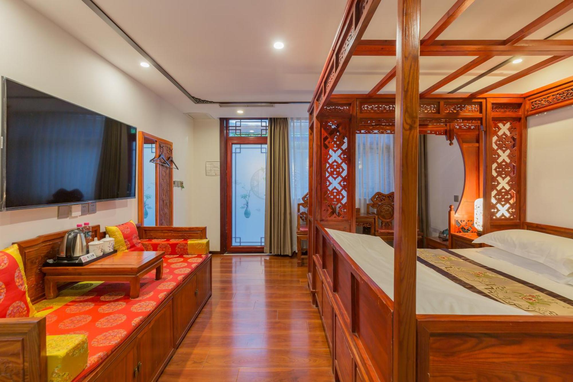 Qinfu Hotel Beijing Nanluogu Lane Houhai Bagian luar foto