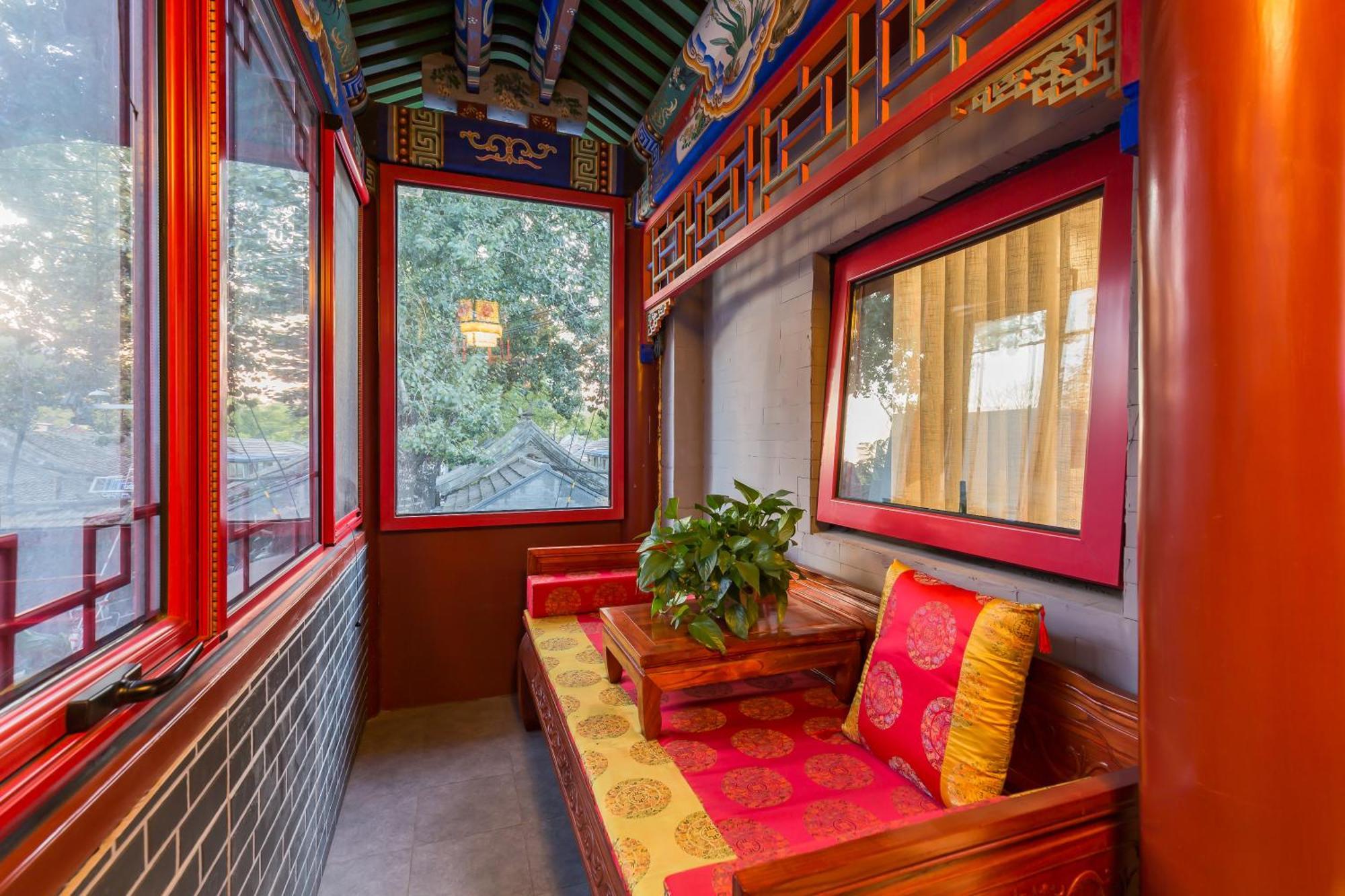 Qinfu Hotel Beijing Nanluogu Lane Houhai Bagian luar foto